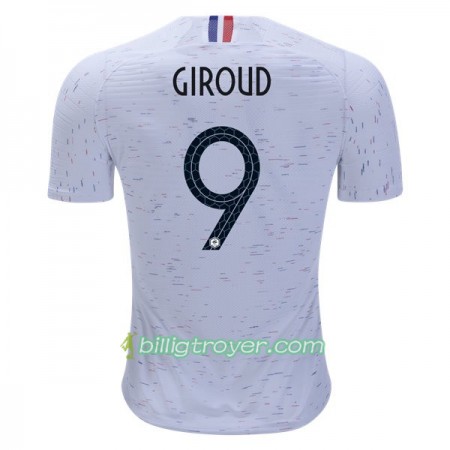 Billige Fotballdrakter Frankrike Giroud 9 VM 2018 Bortedraktsett
